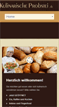 Mobile Screenshot of kulinarische-probstei.de